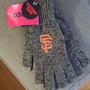San Francisco Giants Gray Texting Gloves